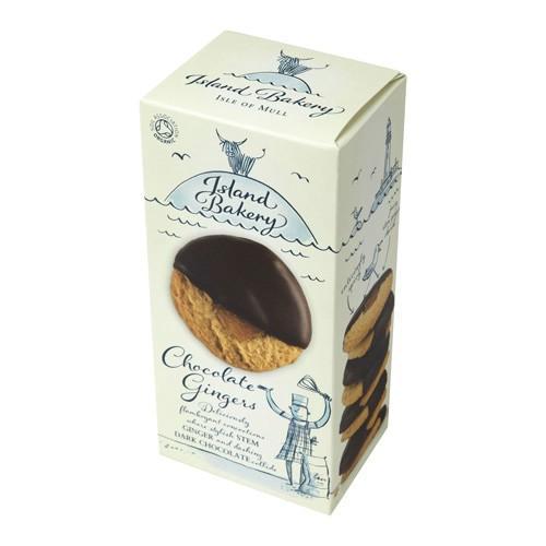 Økologiske Chokolade Ingefær Småkager fra Island Bakery 150g