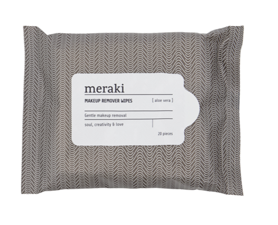 Meraki Makeupfjerner Servietter med Aloe Vera - 20 Stk
