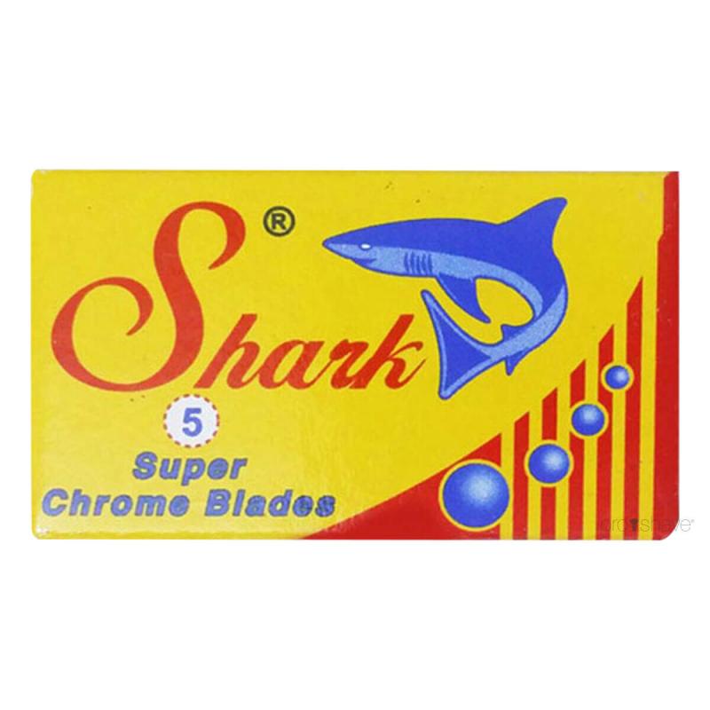 Shark Super Chrome Barberblade - 10 stk. til skarp pris!