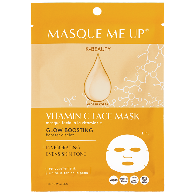 Masque Me Up Vitamin C Ansigtsmaske - K-Beauty Glow