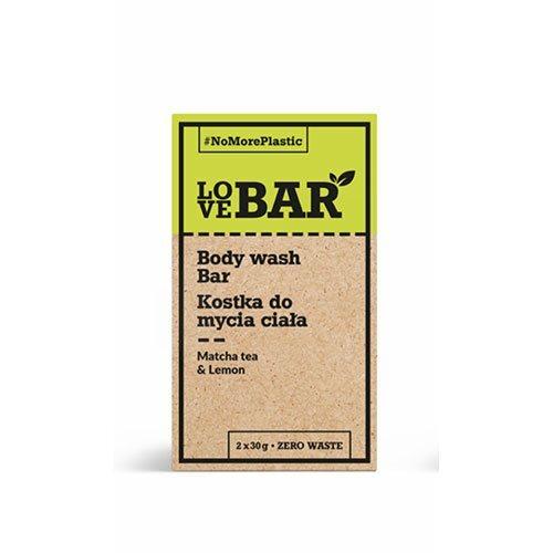 Kærlighedsbar Bodywash Bar med Matcha Te og Mandarin Olie