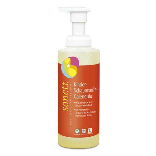 Sonett Børne Skumsæbe med Calendula 200 ml - Mild og Økologisk