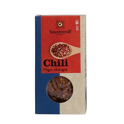 Chiliflager fra Sonnentor - Perfekt til saucer og marinader