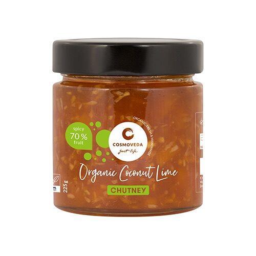 Økologisk Chutney med Kokos og Lime - 225 Gram