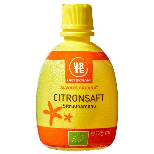 Citronsaft fra Urtekram - Smag på solmodne citroner
