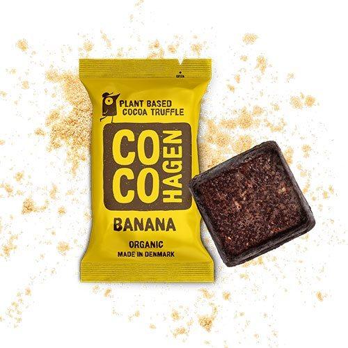 Cocohagen Banan Økologisk Trøffel - 20 Gram Snack