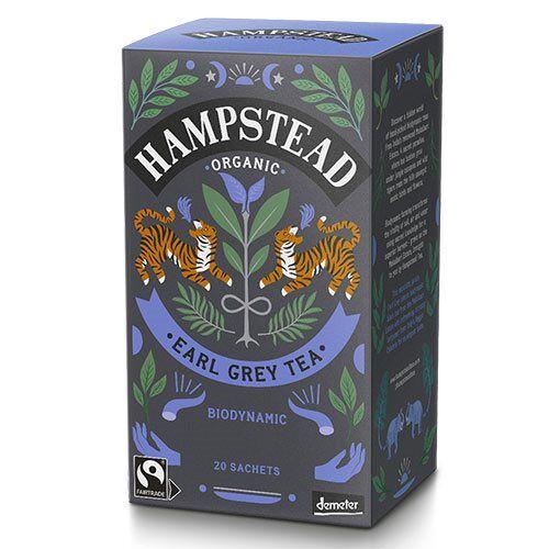 Hampstead Earl Grey Te Økologisk - 20 Breve
