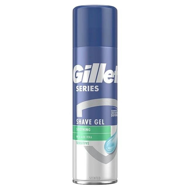 Gillette Shave Gel til Sensitiv Hud 200 ml - Godt Tilbud!