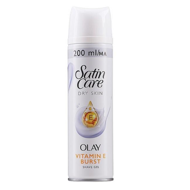 Gillette Satin Care Olay Vitamin E Barberskum 200 ml