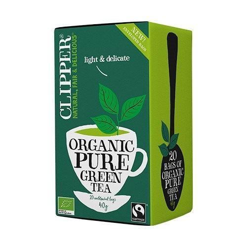 Økologisk Grøn Te fra Clipper - 20 Breve