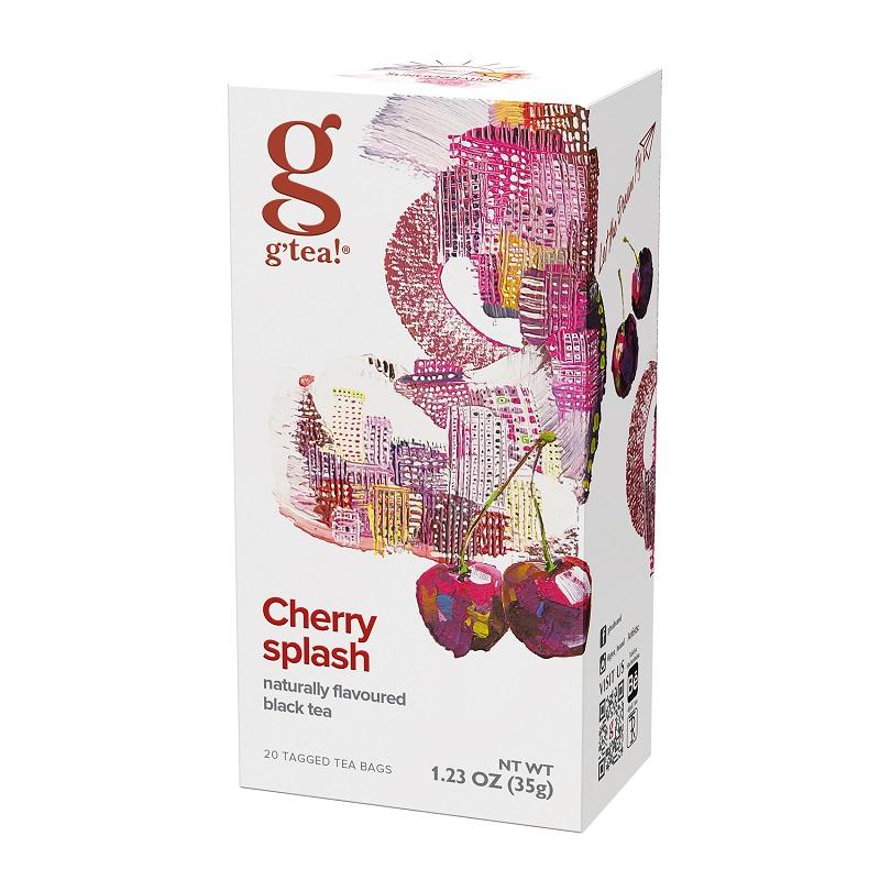 G Tea Sort Te - Cherry Splash til teelskere