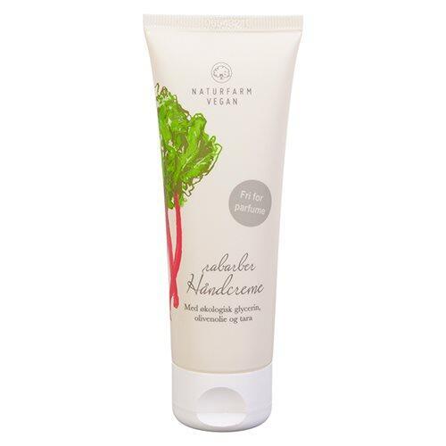 Naturfarm Vegansk Håndcreme med Rabarber 75ml