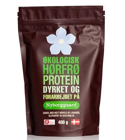 Nyborggaard Hørfrø Proteinpulver Ø 400g - Glutenfri Superfood