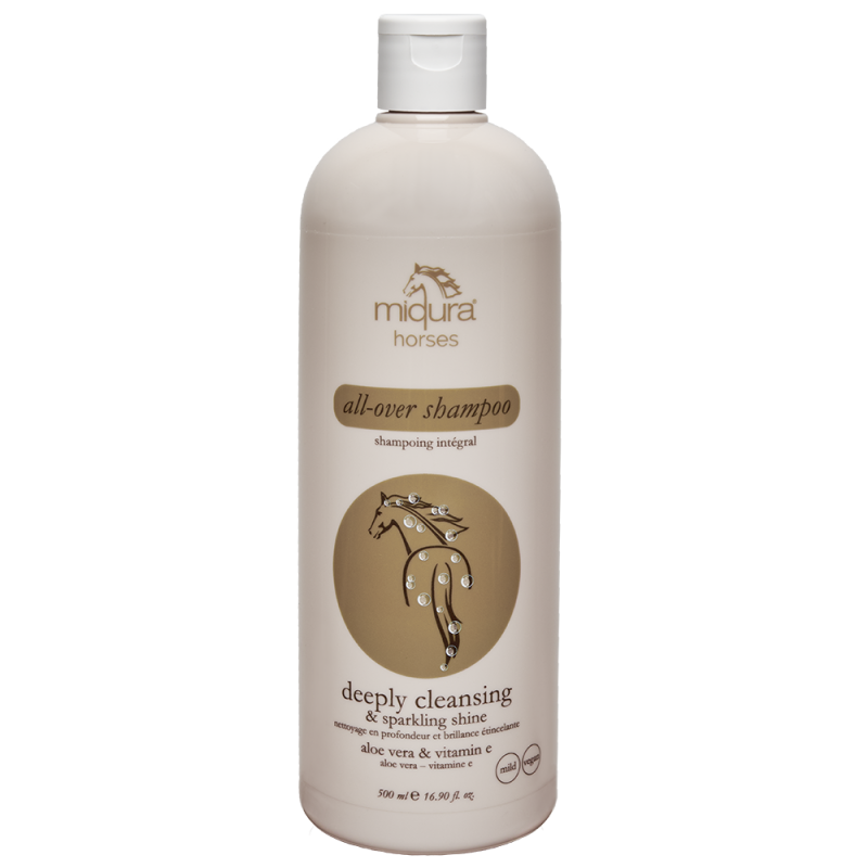 Miqura All-Over Shampoo til Heste - Skinnende & Blødgørende