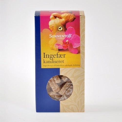 Kandiseret Økologisk Ingefær fra Sonnentor - 100% Naturlig
