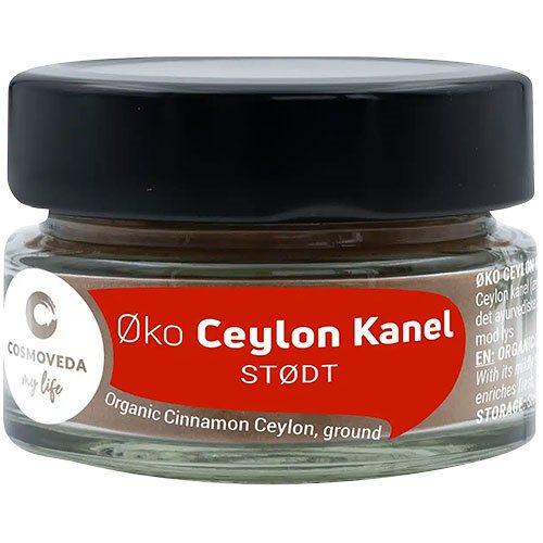 Økologisk Ceylon Kanelpulver fra Cosmoveda - 100% ren kvalitet