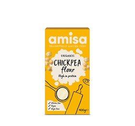 Amisa Fint Kikærtemel Glutenfri Økologisk 400g