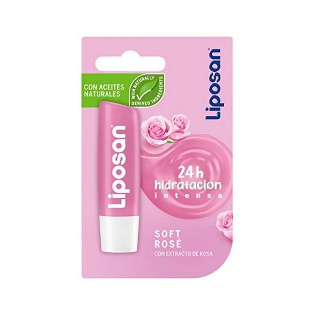 Liposan Læbepomade Soft Rose - Skønhedspleje på tilbud