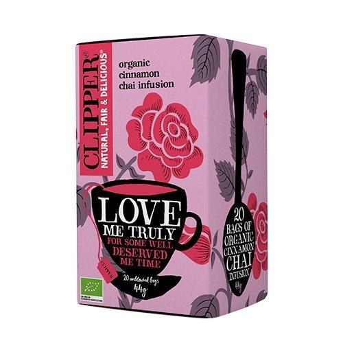 Økologisk Chai Te - Love Me Truly fra Clipper, 20 Breve