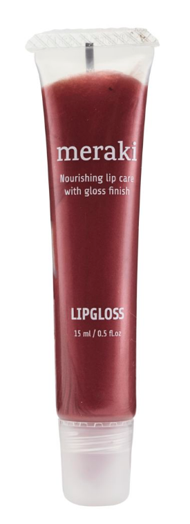 Meraki Lipgloss i Sandy Pink - 15 ml Glansfuld Læbepleje