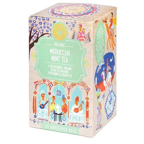 Økologisk Moroccan Mint Te fra Ministry Of Tea - 20 breve