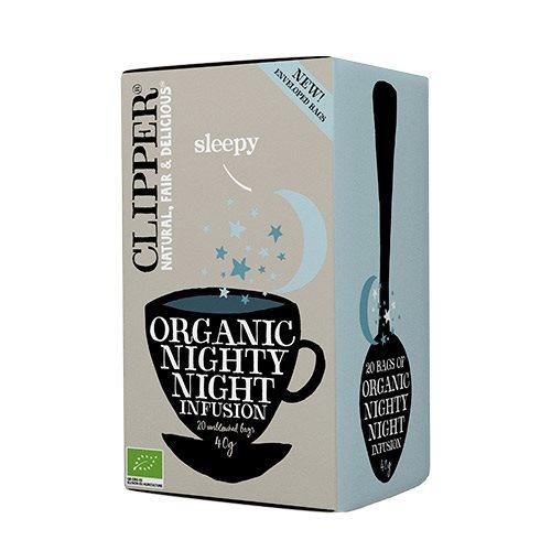 Naturlig Nighty Night Te fra Clipper - 20 Breve