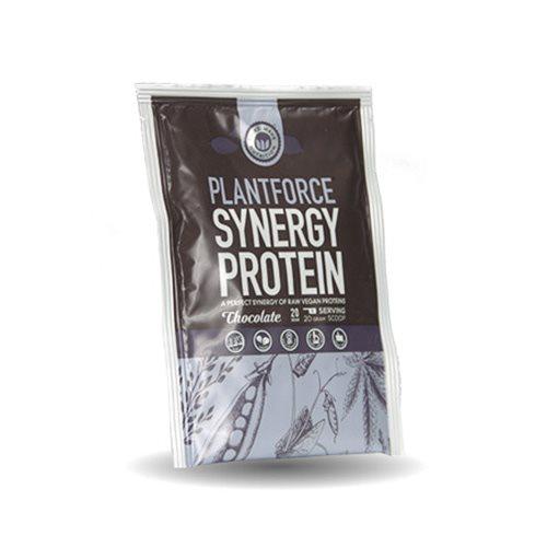 Plantforce Protein Chokolade Synergy 20g - Naturlig Smag