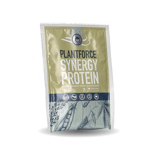 Plantforce Protein Vanilje Synergy 20g - Naturligt kosttilskud