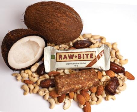 Økologisk Raw Food Bar med Kokos fra Rawbite