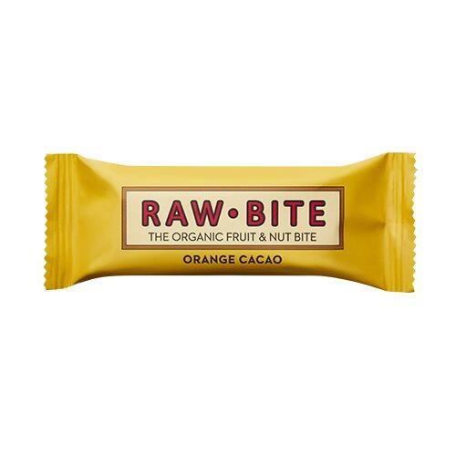 Økologisk Rawbite Bar med Appelsin og Kakao - 50g