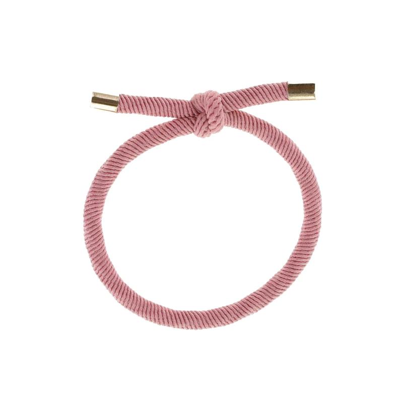 By Stær Thit Hårelastik i Rosa - Skånsom til Håret