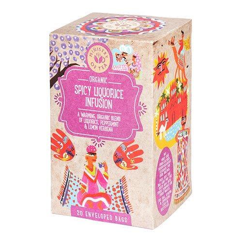 Økologisk Spicy Lakrids Te fra Ministry Of Tea - 20 breve