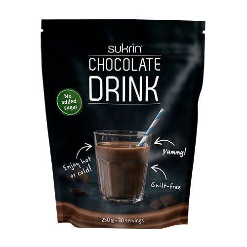 Sukrin Chokolade Drink 250g - Uden Tilsat Sukker