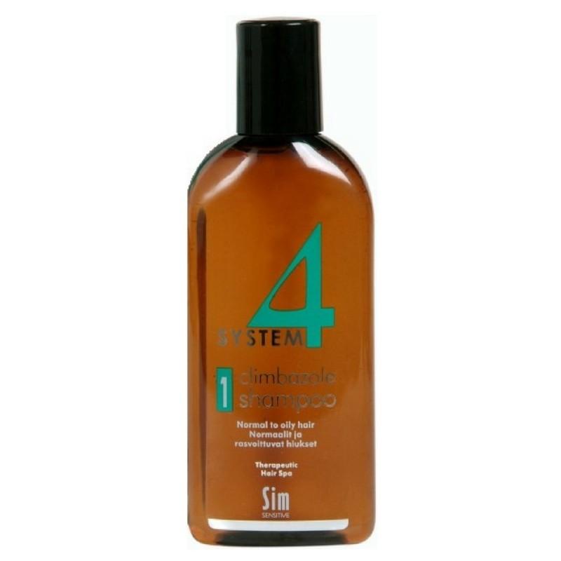 System 4 Special Shampoo til Normalt og Fedtet Hår 75 Ml