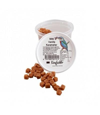 Kingfischer Mini Vanilje Karameller 70g - Søde Fristelser