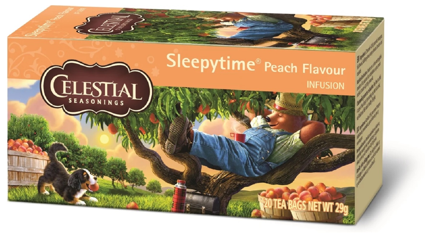 Celestial Seasonings Sleepytime Fersken Te - Koffeinfri Nydelse