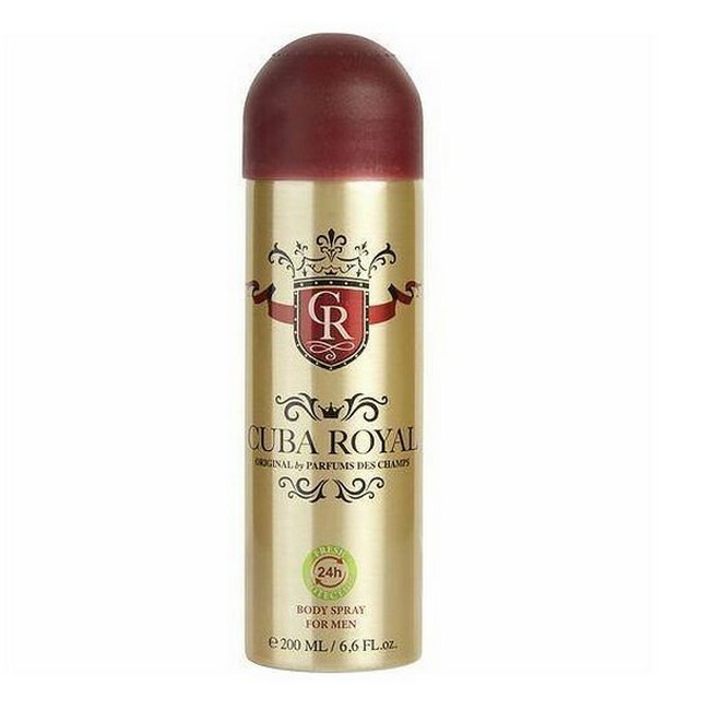 Cuba Royal Deodorant Spray 200 ml - Fantastisk tilbud!