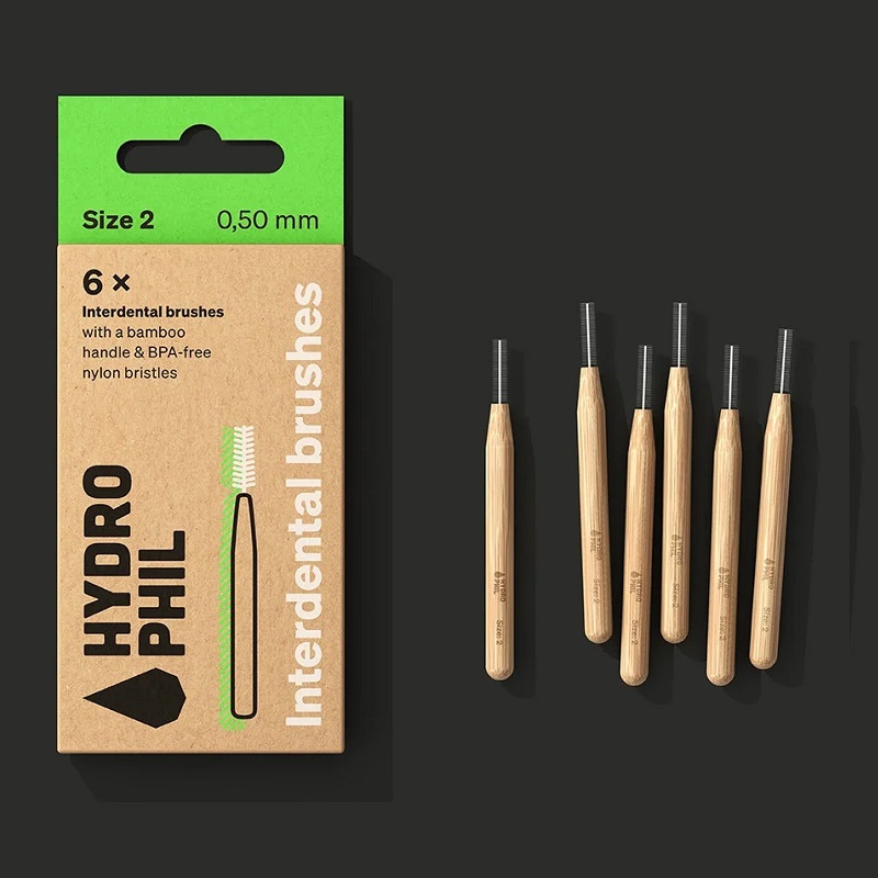 Hydrophil   Size 2 Interdentalbørster 0 50mm