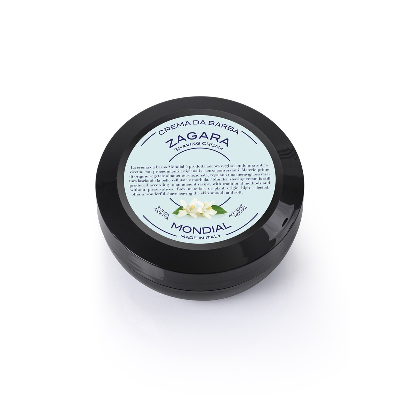 Mondial Shaving Barbercreme I Rejsestørrelse  Zagara  75 Ml