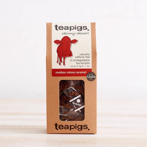 Teapigs   Rooibos Creme Caramel Tea   Skinny Dessert