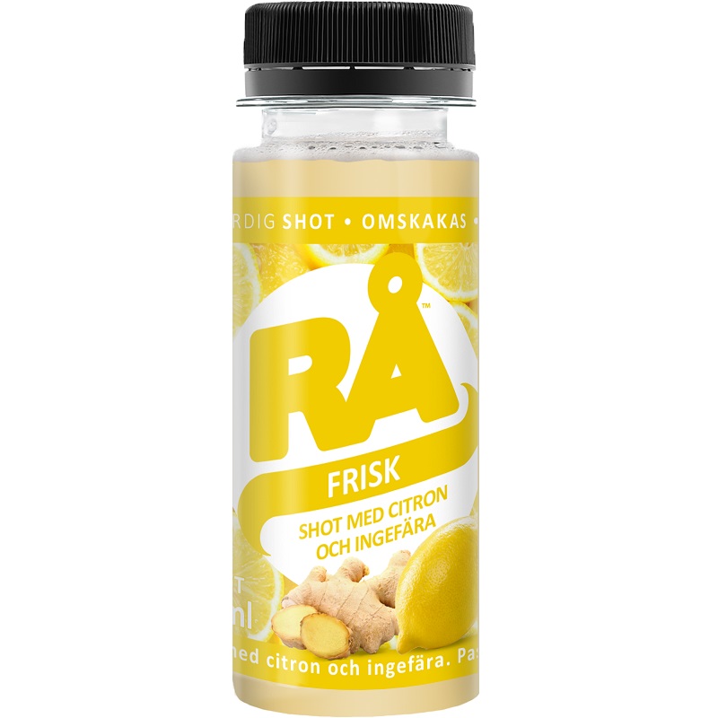 Rå   Citron   Ingefær Shot 65ml