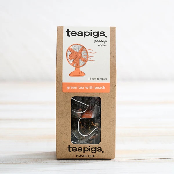 Teapigs   Green Tea With Peach   Peachy Keen