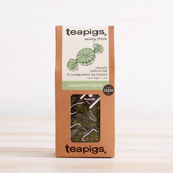 Teapigs   Organic Peppermint Leaves Tea   Minty Fresh