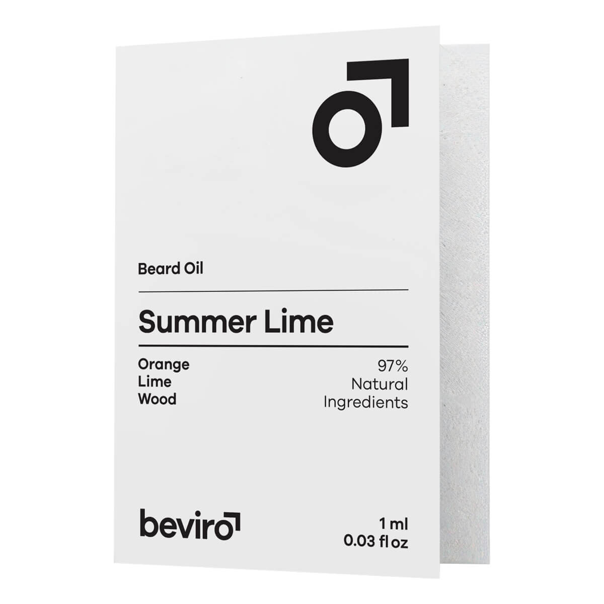 Beviro Beard Oil  Summer Lime  Sample  1 Ml