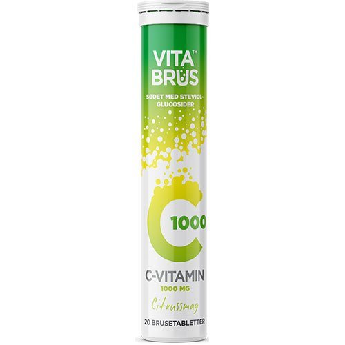 C Vitamin Brusetabletter   Citrussmag   20 Tabletter