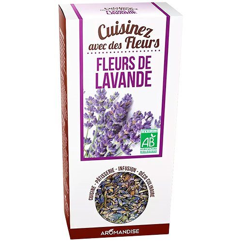 Lavendelblomster økologisk   40 Gram