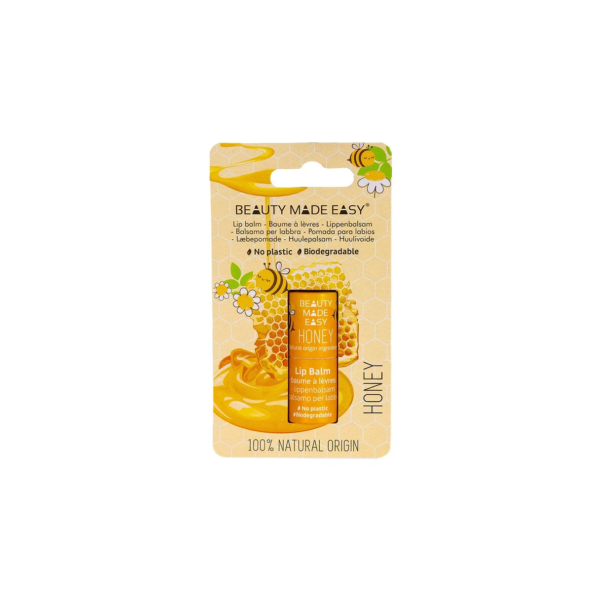 Beauty Made Easy    Lip Balm   Honey   Hos Frisøren   Baronen