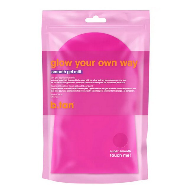 B Tan   Glow Your Own Way Glow So Smooth Mitt Selvbruner Handske