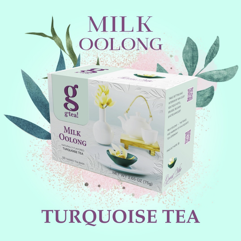 G Tea    Great Vibe Collection Tea   Milk Oolon