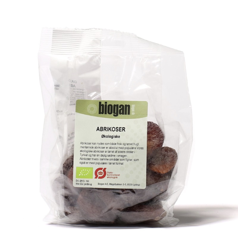 Biogan   økologisk Abrikoser